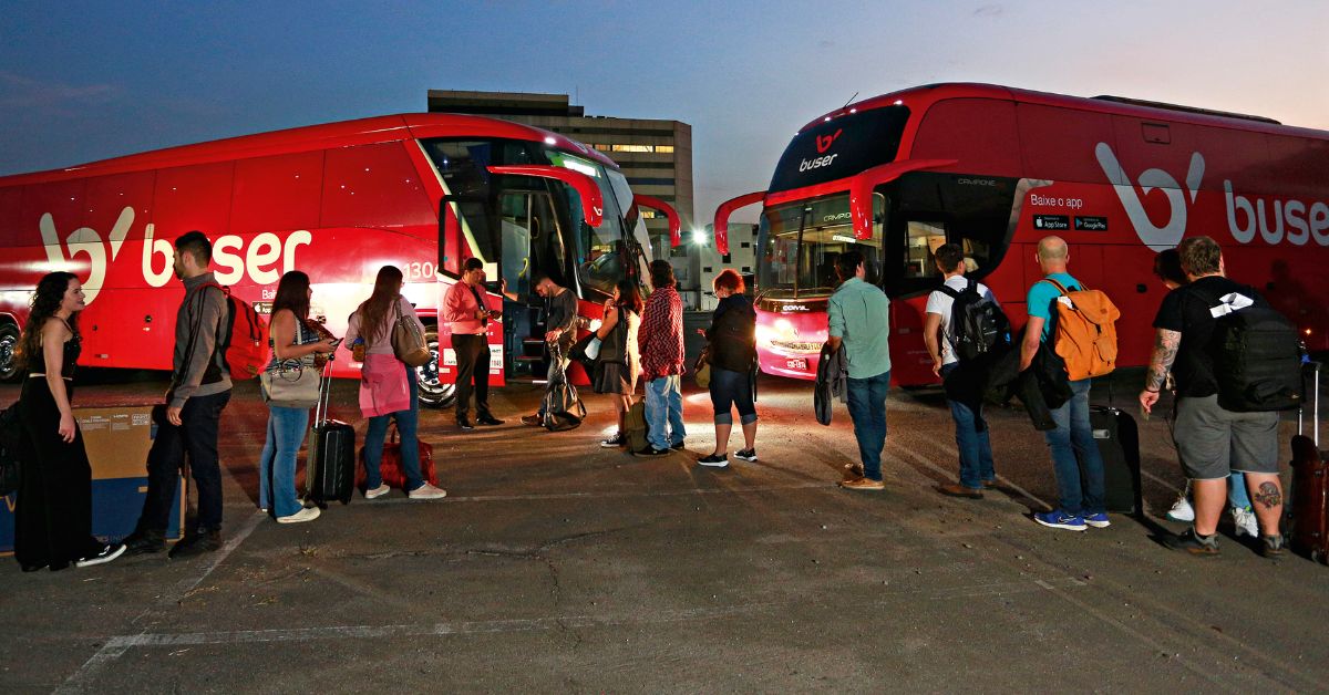 Até o fim do Carnaval, a expectativa é de que mais de 520 mil passageiros embarquem e desembarquem em Belo Horizonte | Crédito: Buser/Dione As.