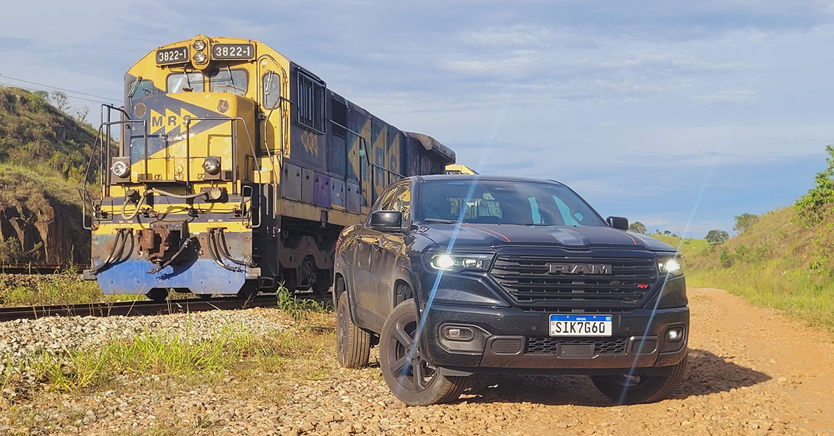 Rampage R/T é a versão esportiva da picape de entrada da RAM