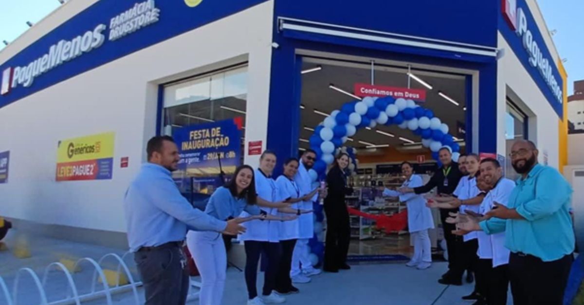 Rede Pague Menos inaugura loja em Poços de Caldas, no Sul do Estado
