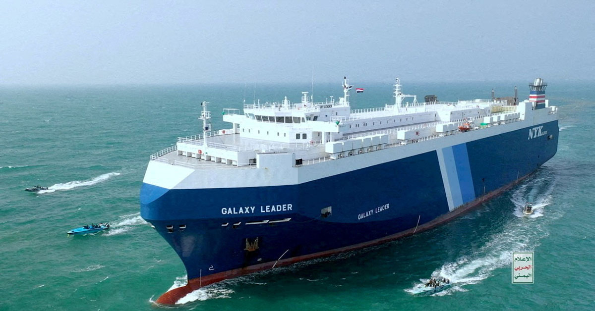 Ataques a navios no Mar Vermelho podem afetar exportações