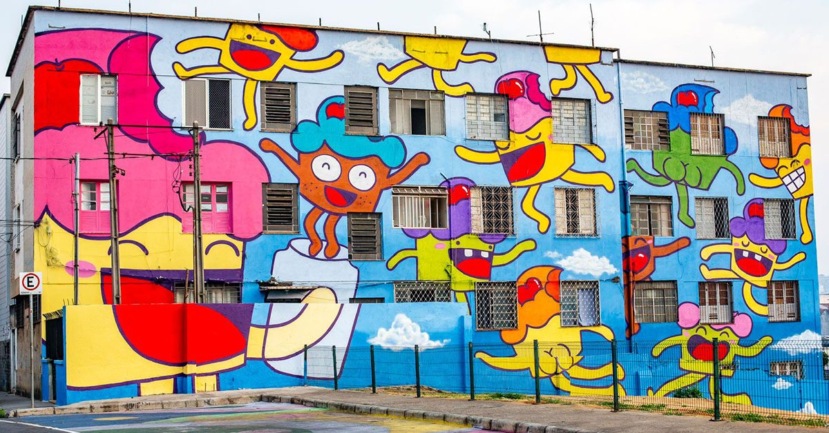 Diamond faz exposição gratuita com Bolinho, grafite famoso nas ruas de BH