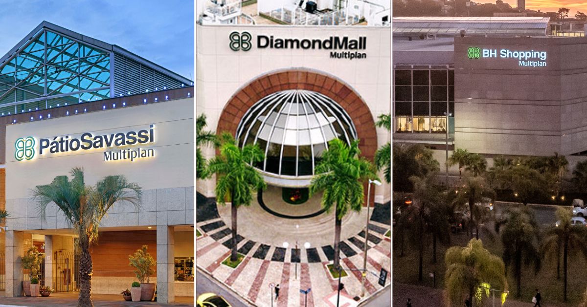 Pátio Savassi, Diamond Mall e BH Shopping | Crédito: Reprodução