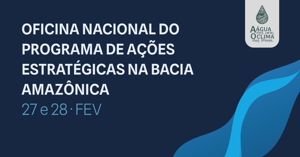 Oficina Nacional do Programa de Ações Estratégicas na Bacia Amazônica