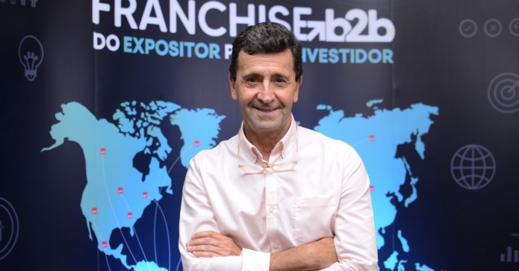 O CEO da feira de franquias Franchise B2B, Ricardo Branco