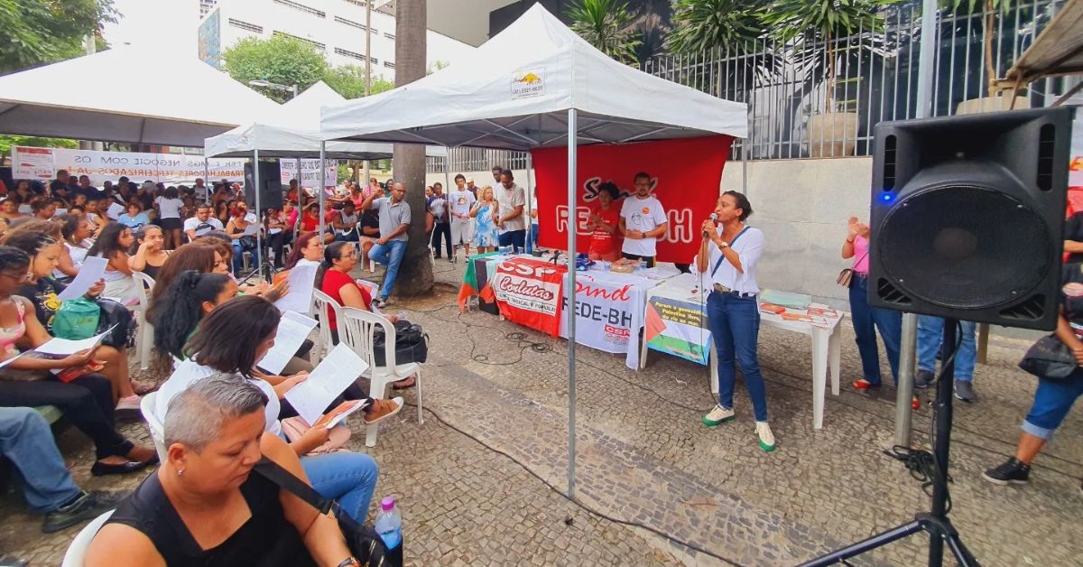 Funcionários da educação municipal entram em greve em Belo Horizonte