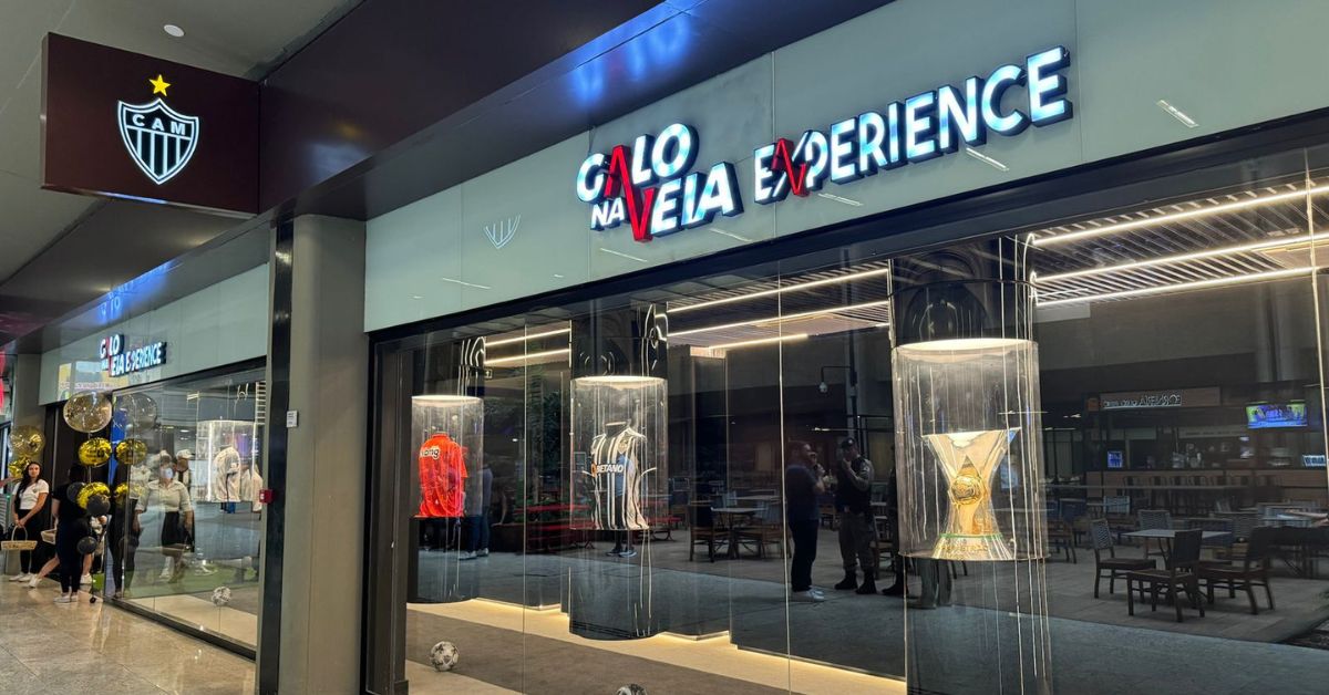Loja do Galo Lounge Experience é inaugurada no BH Airport