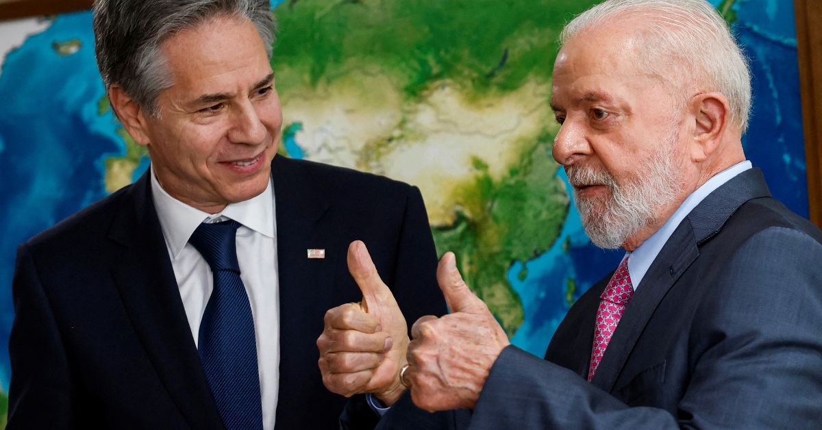 Lula se reúne com Blinken após comentários sobre Gaza que irritaram Israel