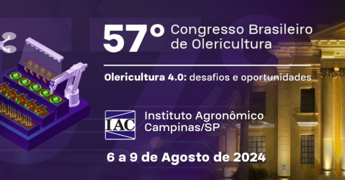 57ª edição do Congresso Brasileiro de Olericultura