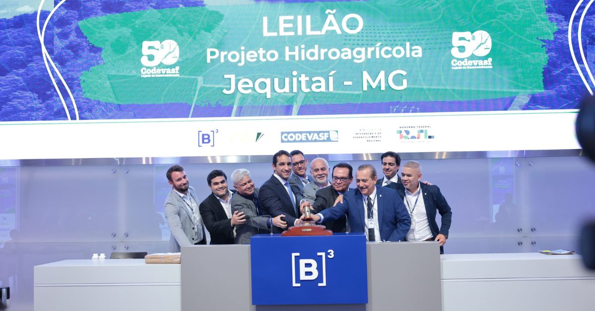 Consórcio Jequitaí vence leilão de projeto no Norte de Minas por R$ 35 mi