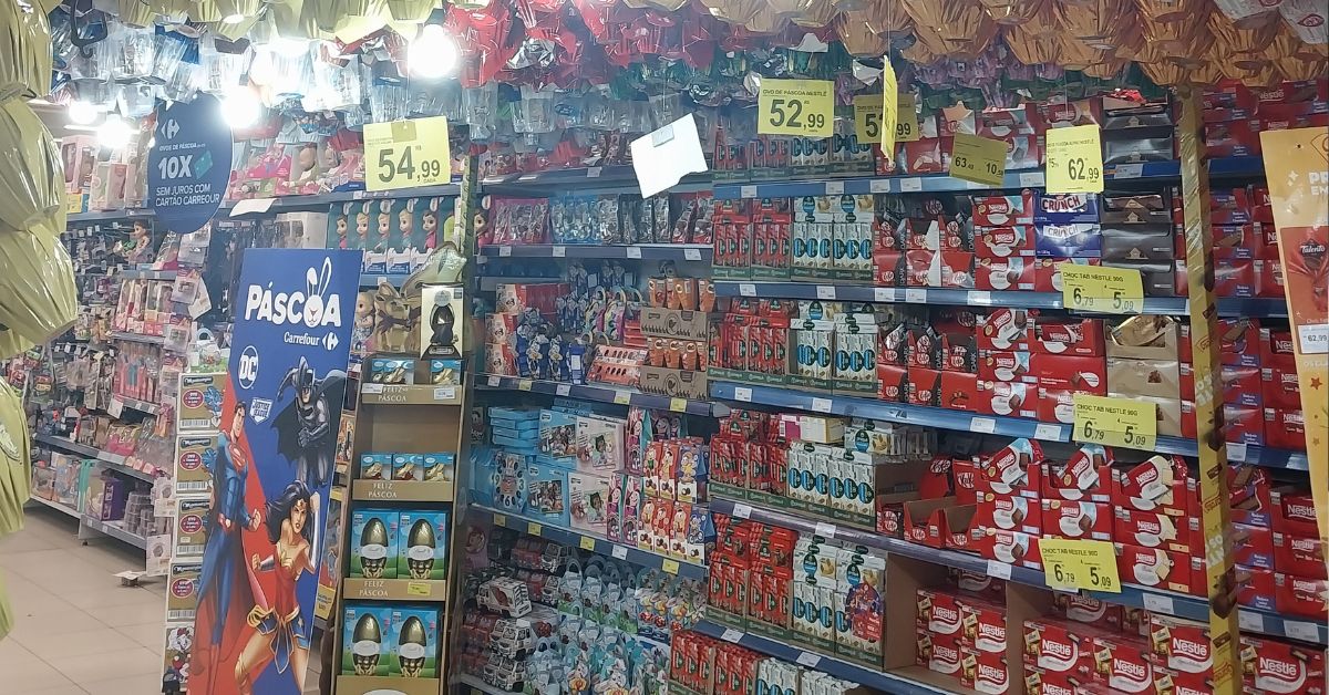 Consumidores preferem se presentear nesta Páscoa, mostra pesquisa