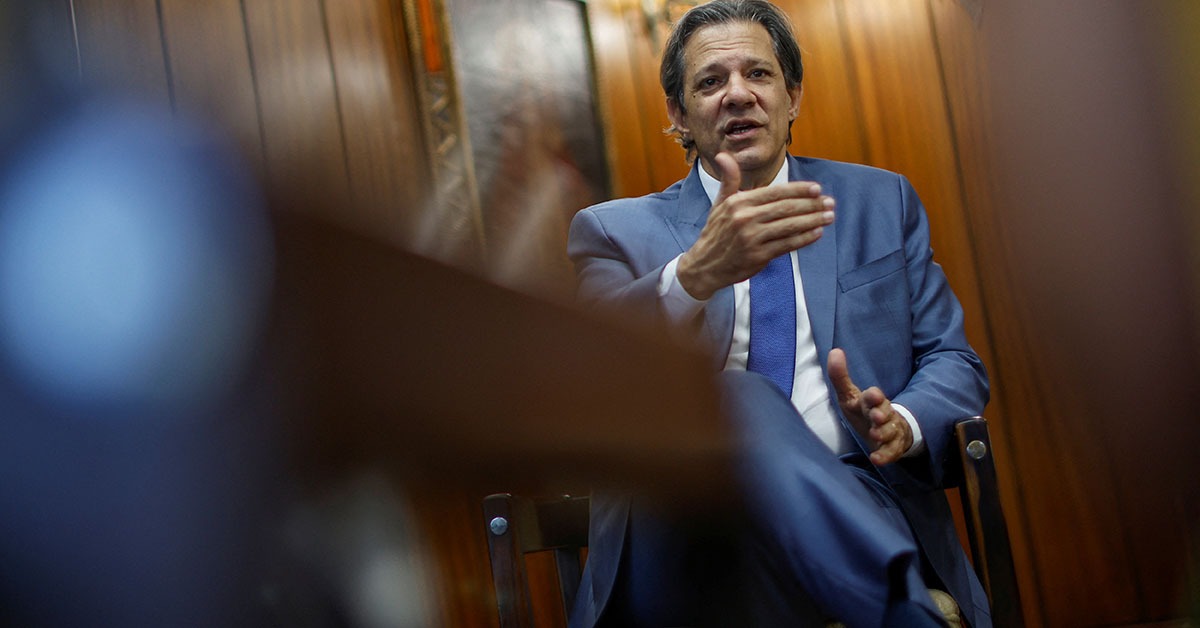 Plano foi apresentado por Fernando Haddad em reunião ministerial nesta segunda (18) |
Crédito: Adriano Machado \ Reuters