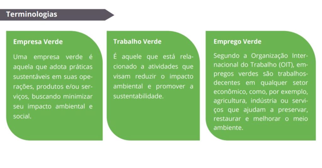 Terminologias sobre empregos verdes/ Habilidades