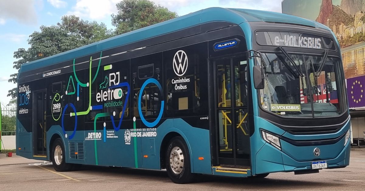 Volkswagen vai iniciar produção de ônibus elétrico no Brasil no 2º semestre