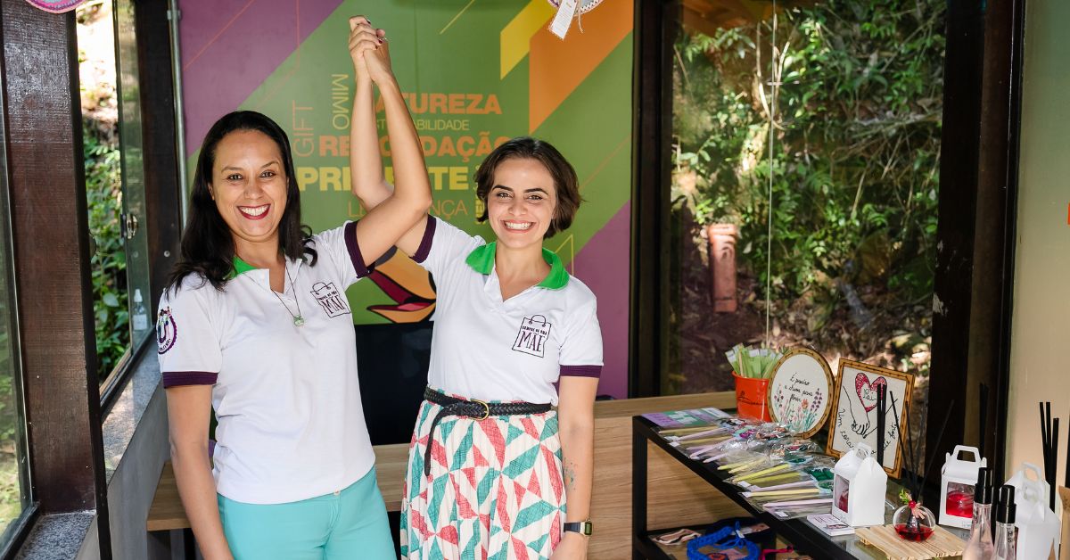 Milena Magalhães (CFO) e Karen Louise, CEO e idealizadora do projeto 