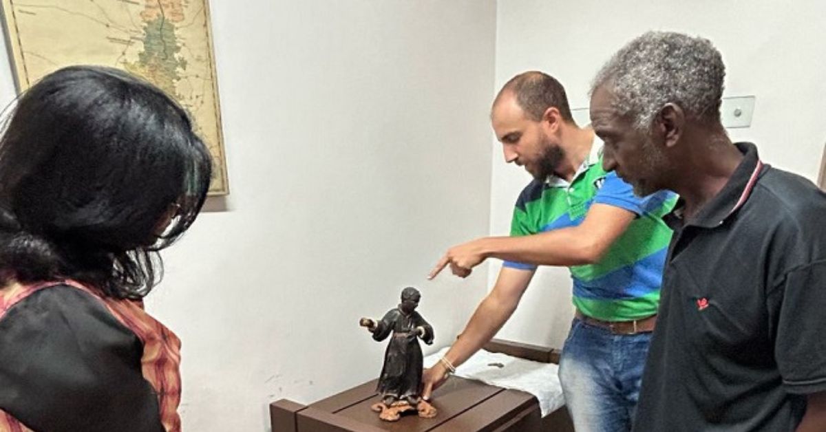 MP resgata peça sacra do século 18, furtada há quase 30 anos e prestes a ser leiloada