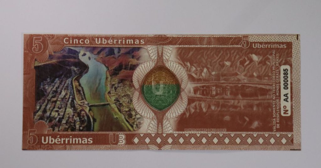 Nota de cinco ubérrimas em Resplendor