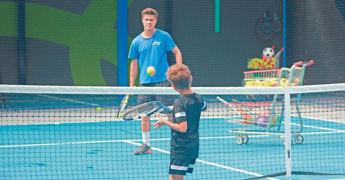 Atualmente, a rede Fast Tennis conta com oito unidades, todas em Belo Horizonte, com 180 a 200 alunos por mês cada uma | Crédito: Divulgação / André Bernardes