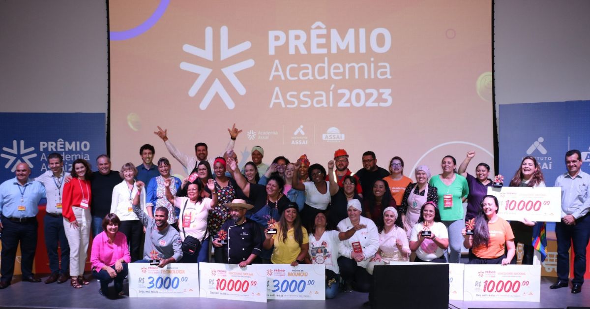 Supermercado Assaí premia empreendedores do setor alimentício