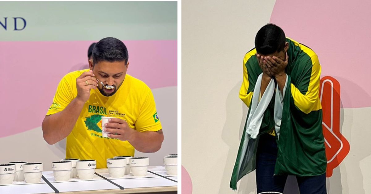 Após 24 xícaras, mineiro vence campeonato mundial de degustação de café