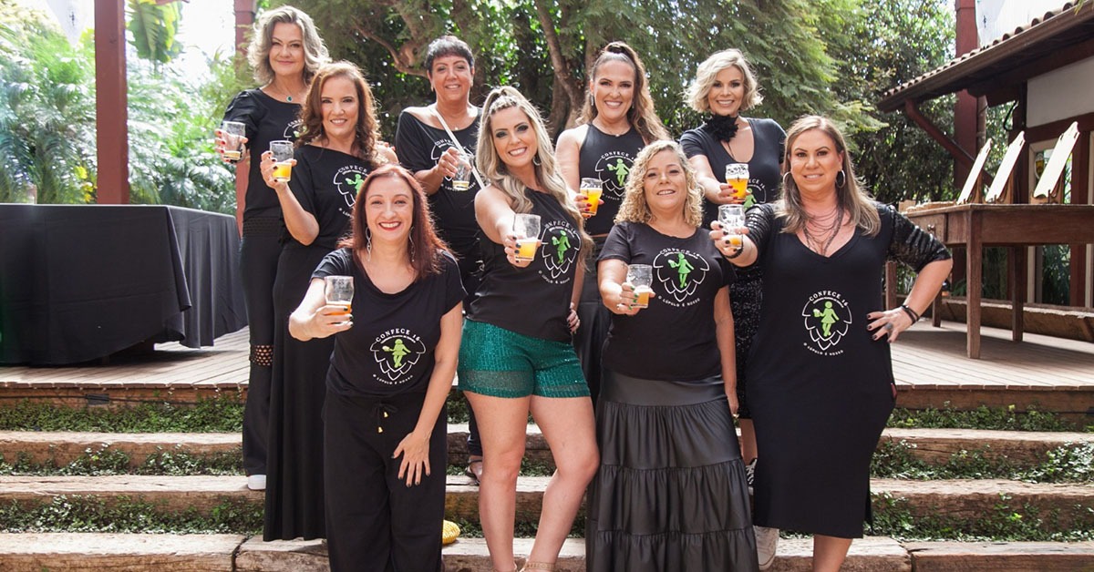 Confraria Feminina de Cerveja comemora 17 anos com festa no restaurante Paladino