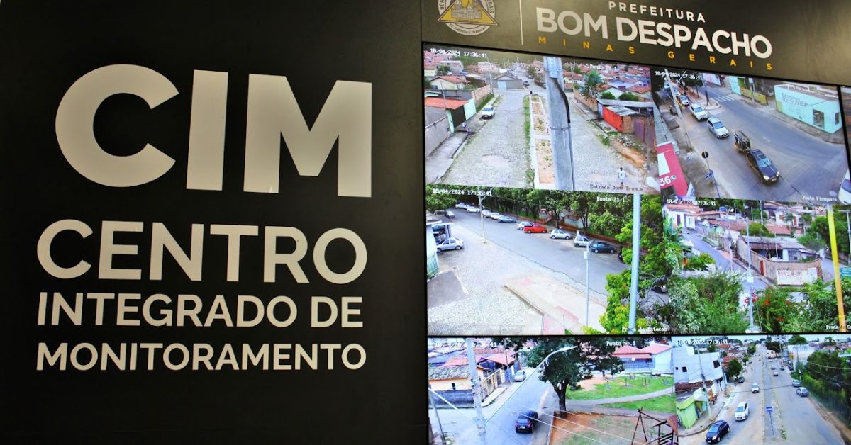 Dentre as ações previstas, está o lançamento do novo Centro Integrado de Monitoramento | Crédito: Prefeitura de Bom Despacho / Divulgação