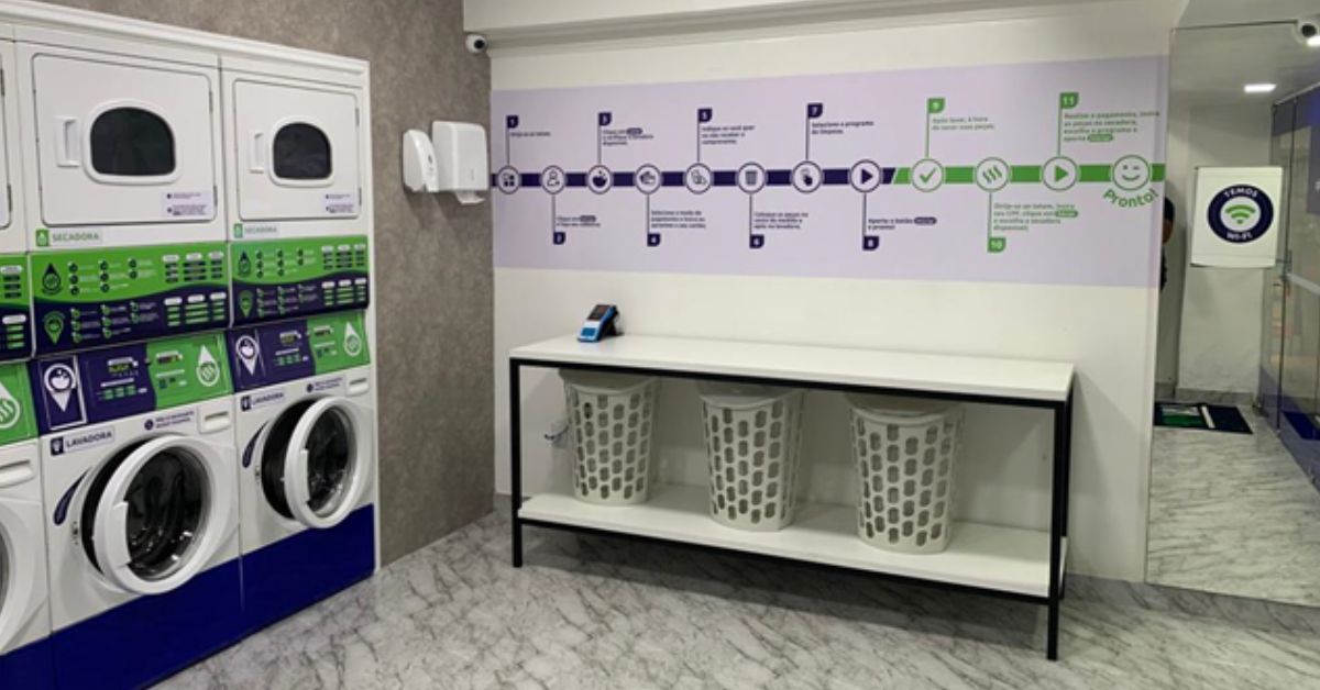Grupo 5àsec vai inaugurar primeira lavanderia autônoma LavPop em BH