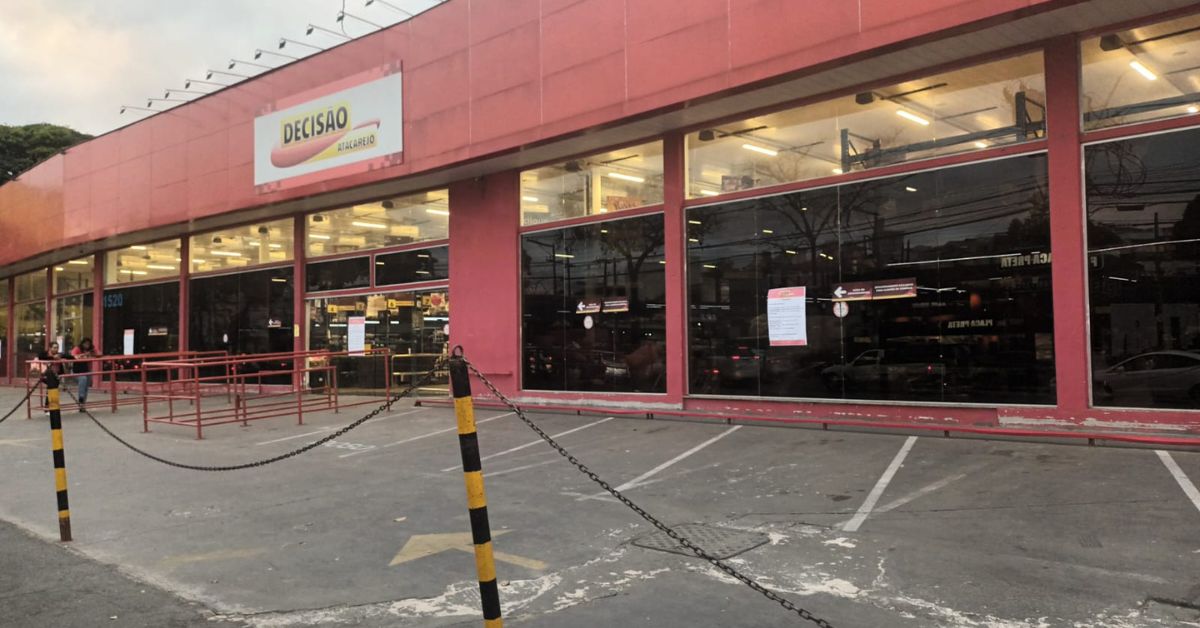 Decisão Atacarejo fecha mais uma loja em Belo Horizonte; saiba qual