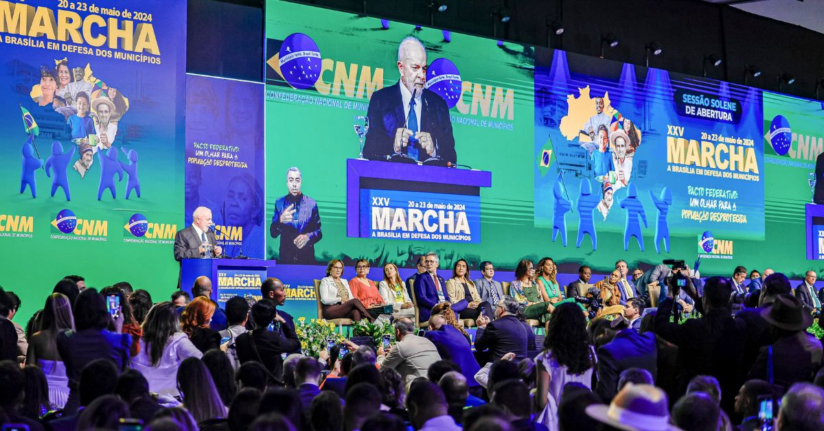 Lula anuncia medidas para aliviar cofres de prefeituras