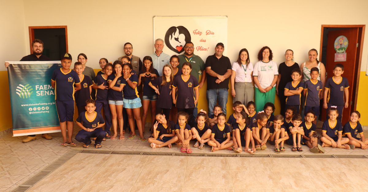 Faemg lança programa Agro na Escola para ensinar sobre as cadeias produtivas do setor