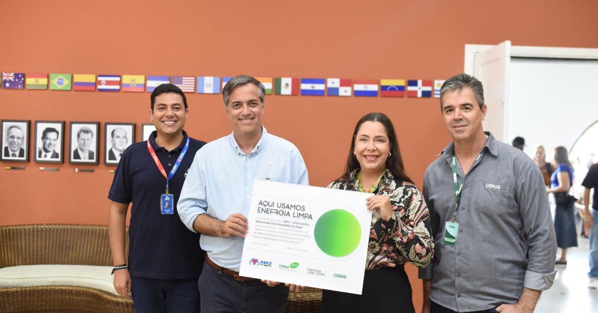 Cemig e Associação Brasileira dos Criadores de Zebu fecham acordo no Mercado Livre de Energia