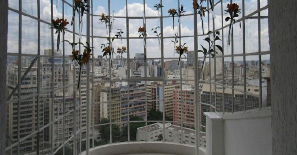 Mirante no edifício Acaiaca, em Belo Horizonte.
