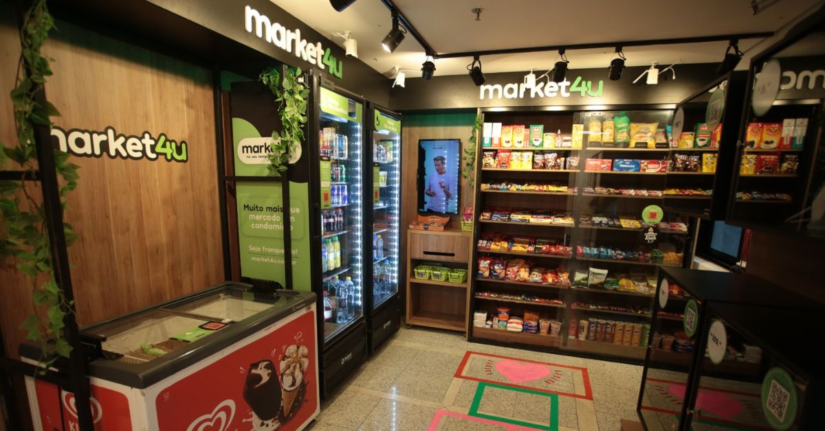 Market4u planeja dobrar número de minimercados autônomos em Minas Gerais