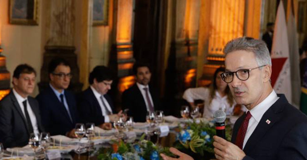 Zema recebe membros do Conselho da Justiça Federal no Palácio da Liberdade