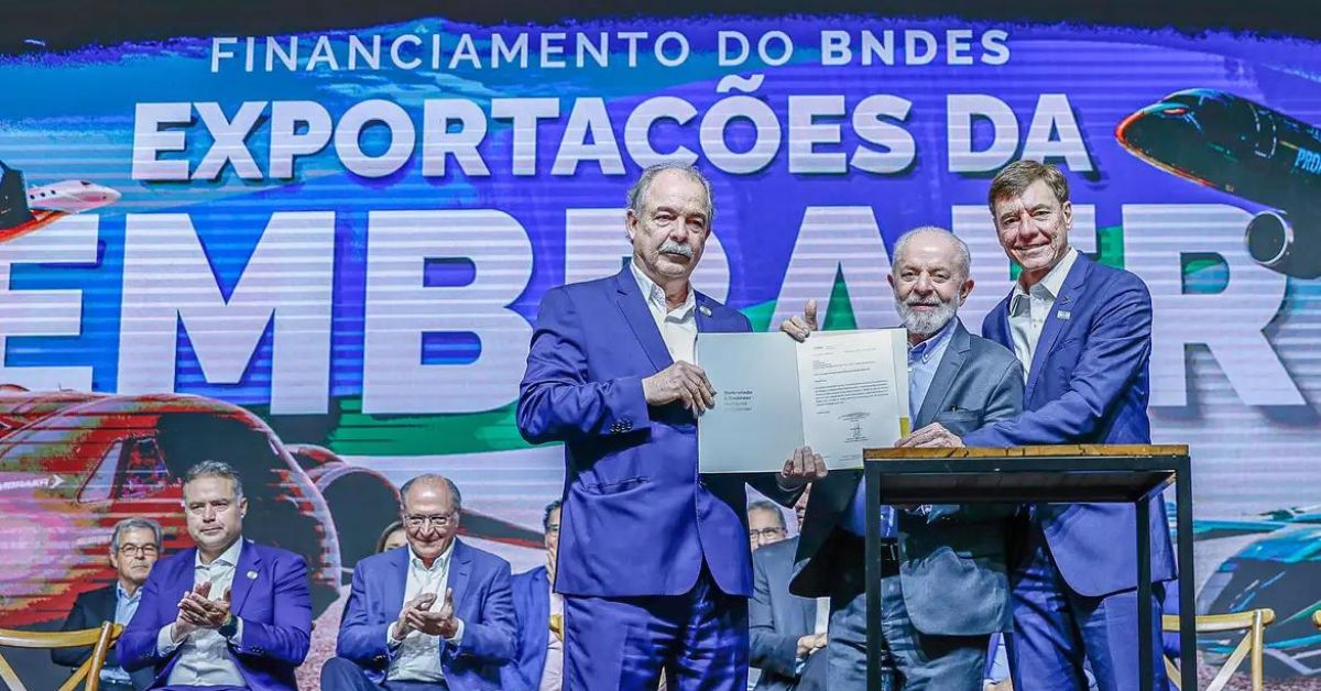 BNDES conclui financiamento de R$ 4,5 bilhões para exportação de jatos da Embraer