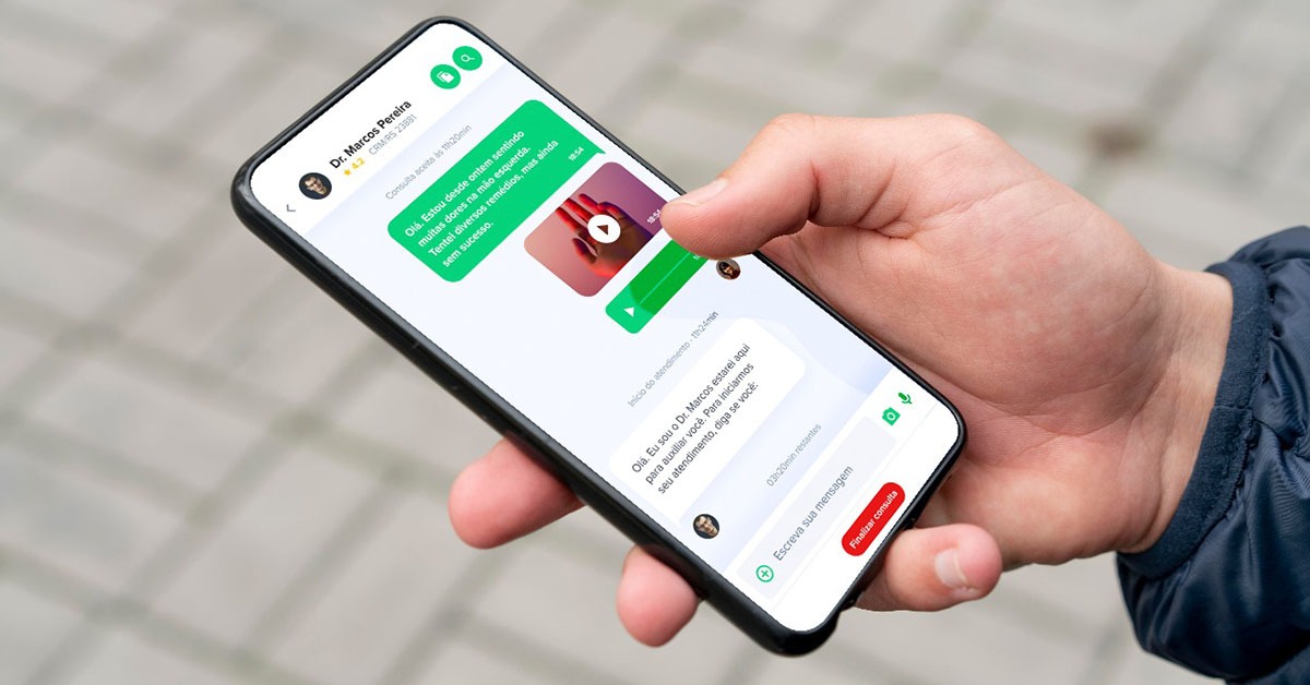 Aplicativo de telemedicina já soma 100 mil pacientes