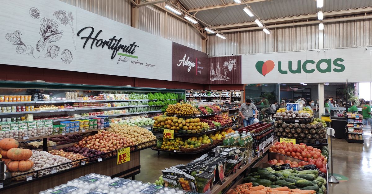 Rede Lucas de Supermercados estima aumento de 30% no faturamento