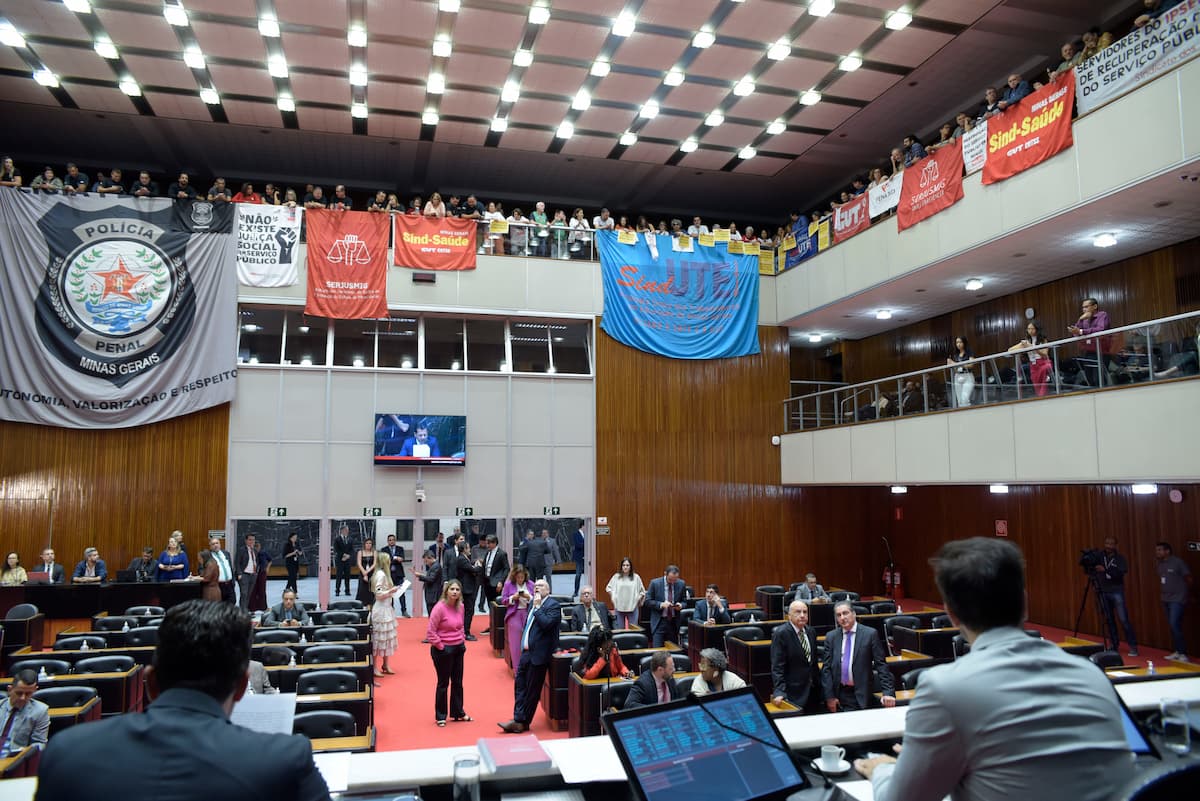 Adesão de Minas ao Regime de Recuperação Fiscal é aprovada em 1º turno