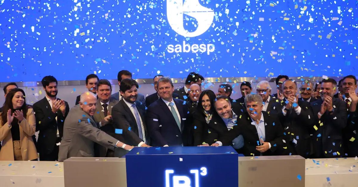 Venda de ações da Sabesp rende R$ 14,7 bi
