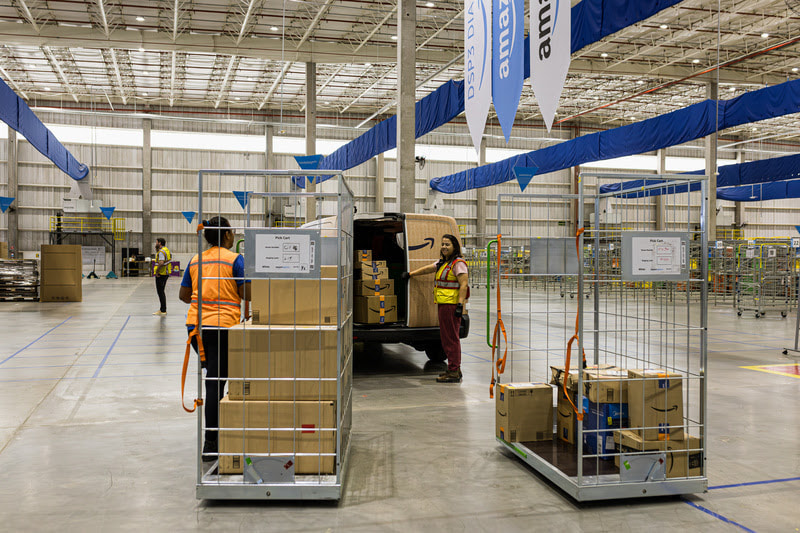 Amazon chega a 100 polos logísticos no País; 10 estão em Minas Gerais