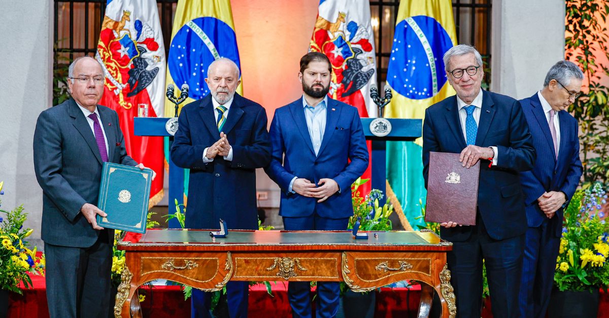 Brasil e Chile assinam 19 atos bilaterais