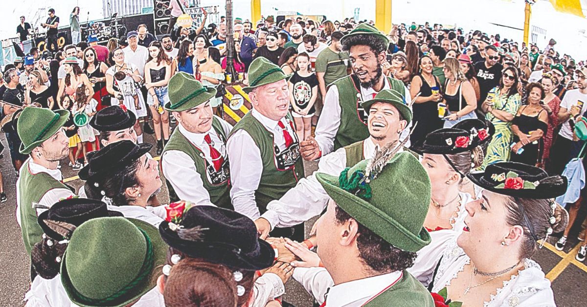 Festa celebra cultura alemã com gastronomia, música e cerveja em Nova Lima