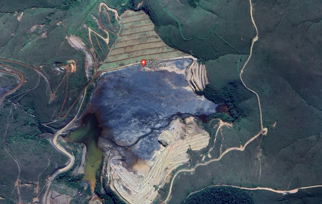 Fissuras levam barragem Forquilha V, da Vale, a situação de alerta