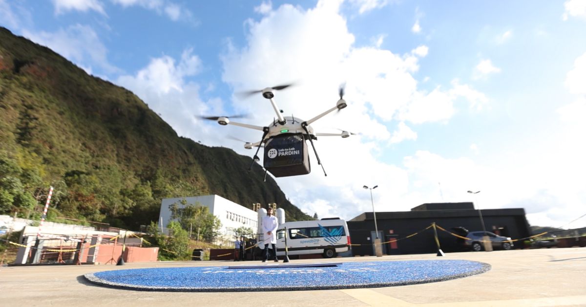 Lab-to-lab Pardini opera 1ª rota de transporte de material biológico por drone no Brasil