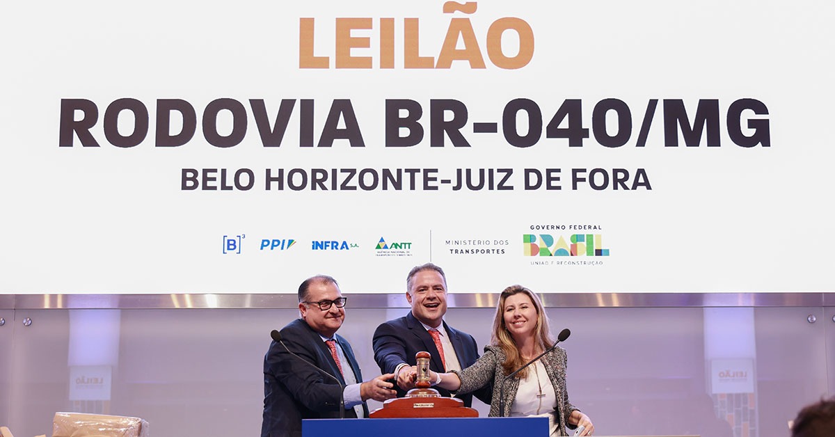 Leilões na B3 no primeiro semestre geraram R$ 16 bilhões em investimentos em Minas