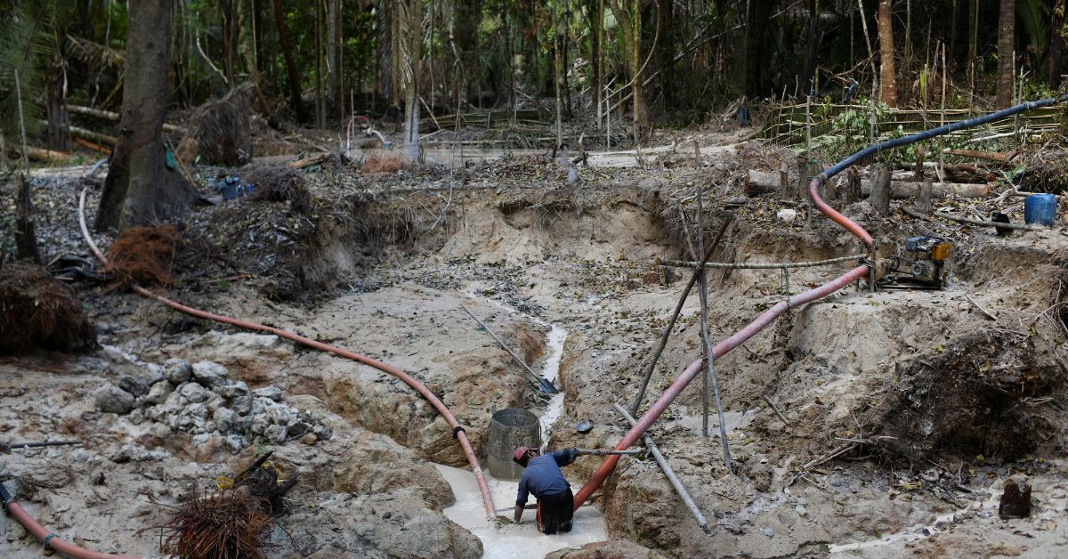 Operação flagra uso de minas subterrâneas para extração de ouro no Amazonas