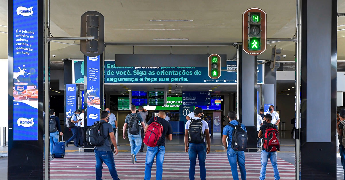 BH Airport prevê recorde com mais de 1 milhão de passageiros em setembro