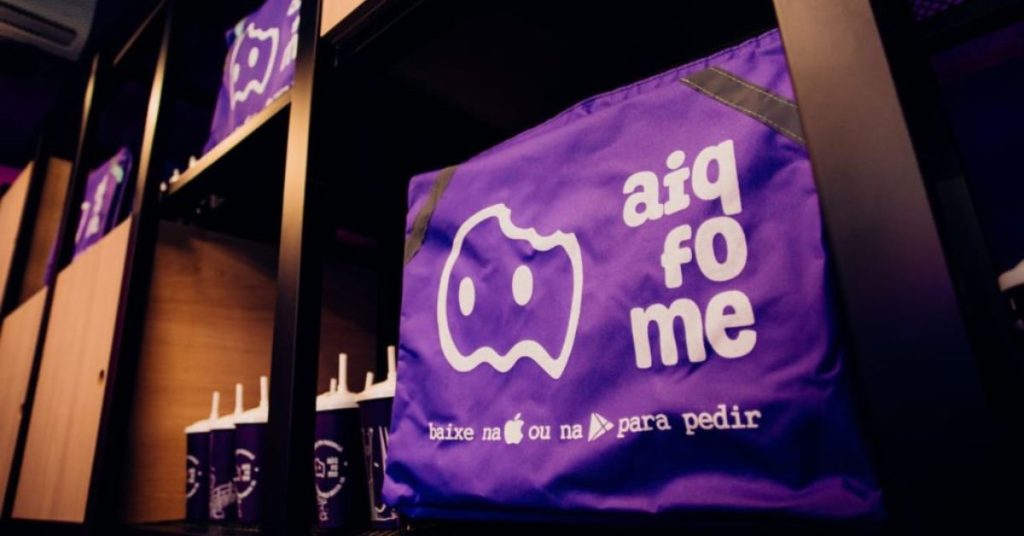Bag de entregador da aiqfome
