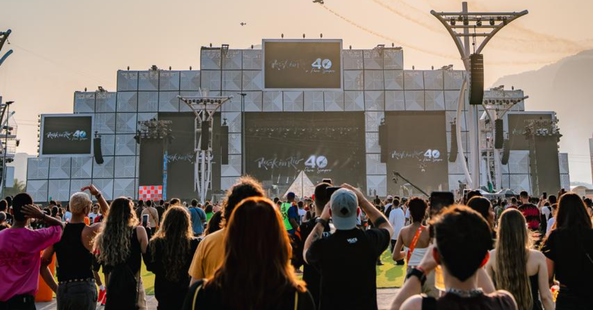 Gerdau leva aço mineiro e 100% reciclável para Palco Mundo do Rock in Rio