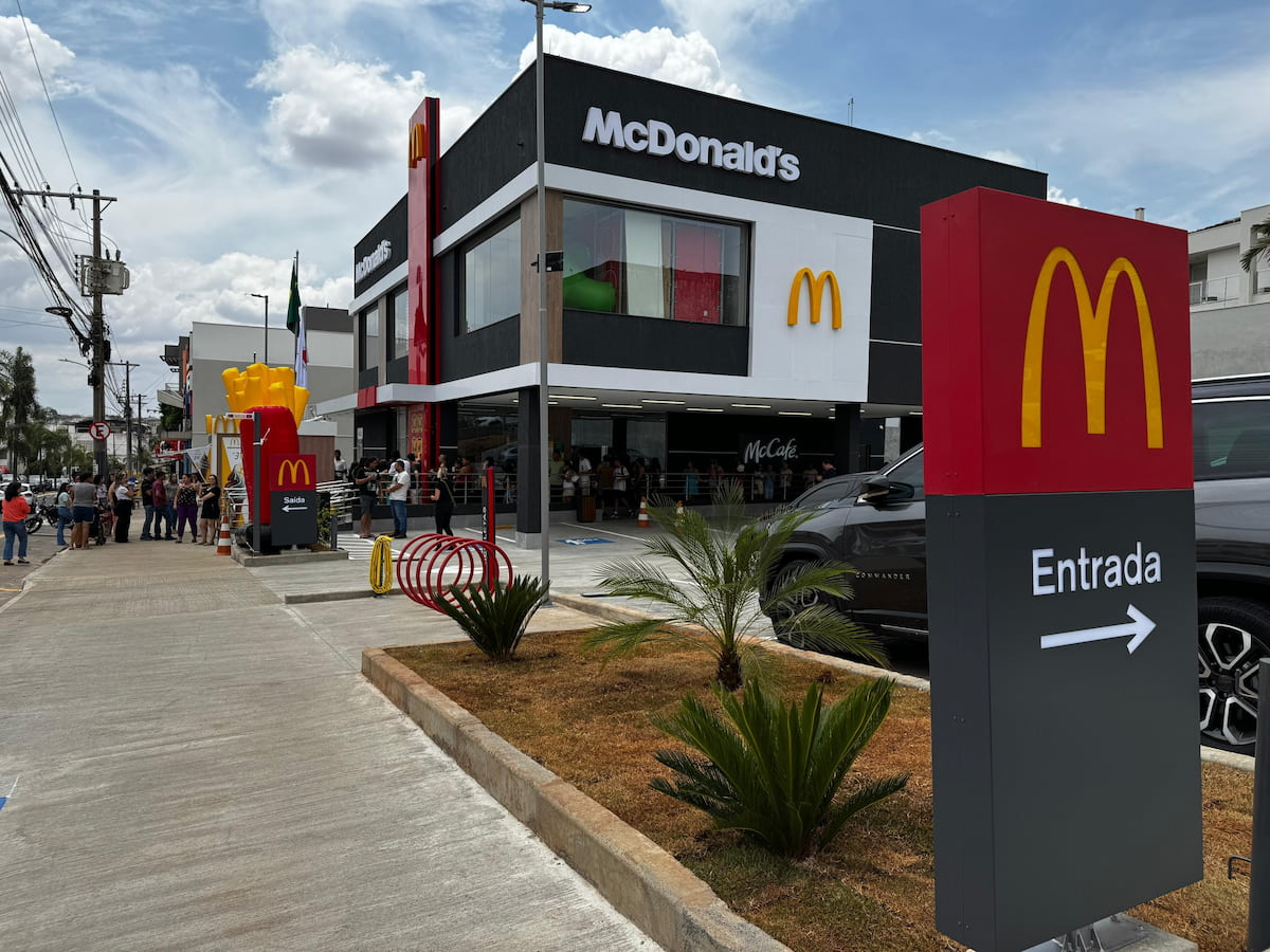 McDonald’s inaugura primeira unidade em Passos, no Sul de Minas