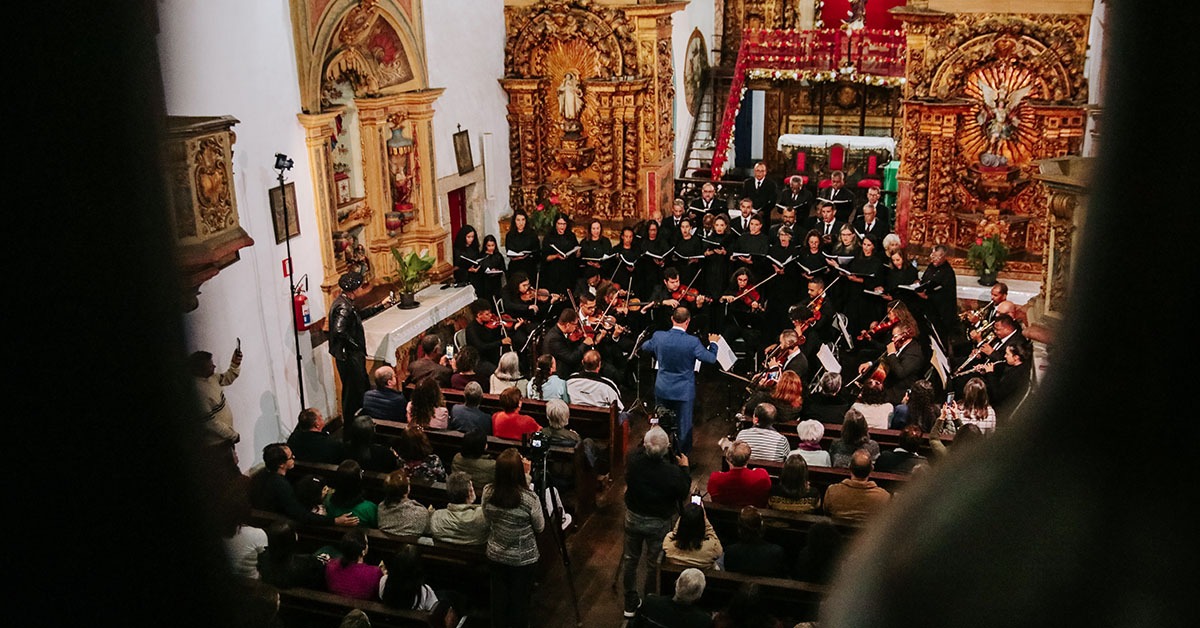 Coral Cidade dos Profetas canta acervo da Música Colonial Mineira